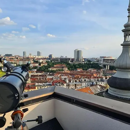 Luxury Rooftop Appartment With Fantastic Views Prague Exterior photo